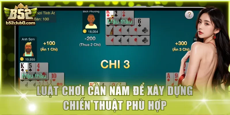 Luật chơi cần nắm để xây dựng chiến thuật phù hợp