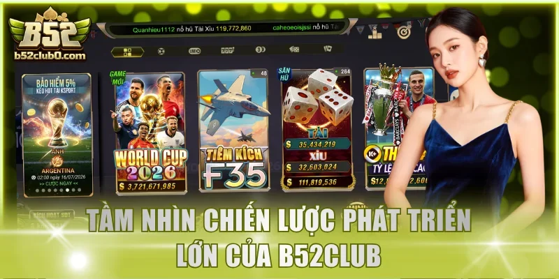 Tầm nhìn chiến lược phát triển lớn của B52Club